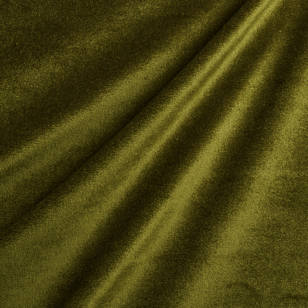 Schumacher Sumptuous Silk Wool Velvet Verde Fabric - Eade's Wallpaper