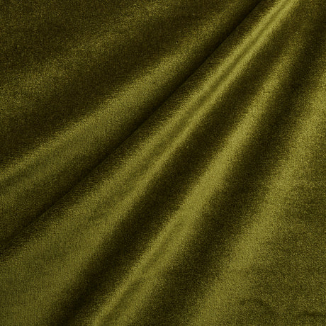 Schumacher Sumptuous Silk Wool Velvet Verde Fabric - Eade's Wallpaper