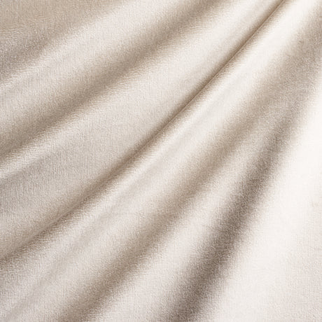 Schumacher Sumptuous Silk Wool Velvet Ivory Fabric - Eade's Wallpaper