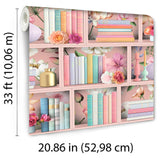Veer Decor Blossom Shelves Pink Wallpaper 8196-AE2