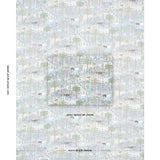 Schumacher Las Colinas Scenic Tapestry Blue Fabric - Eade's Wallpaper