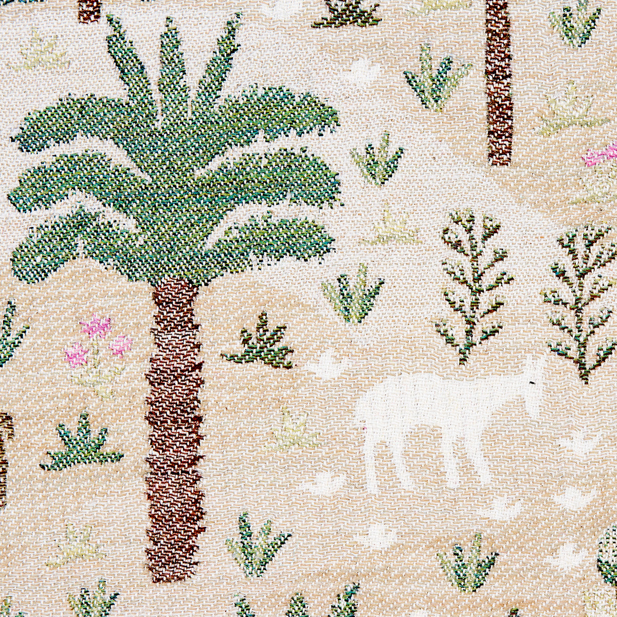 Schumacher Las Colinas Scenic Tapestry Natural Fabric - Eade's Wallpaper