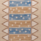 Schumacher Noor Kilim Stripe Ochre Fabric - Eade's Wallpaper