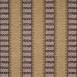 Schumacher Noor Kilim Stripe Aubergine Fabric - Eade's Wallpaper