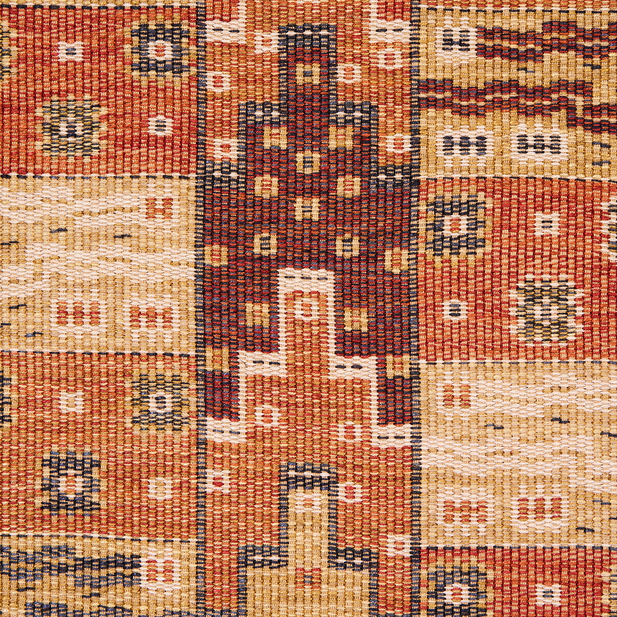 Schumacher Fairuza Flatweave Spice Fabric