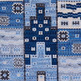 Schumacher Fairuza Flatweave Denim Fabric