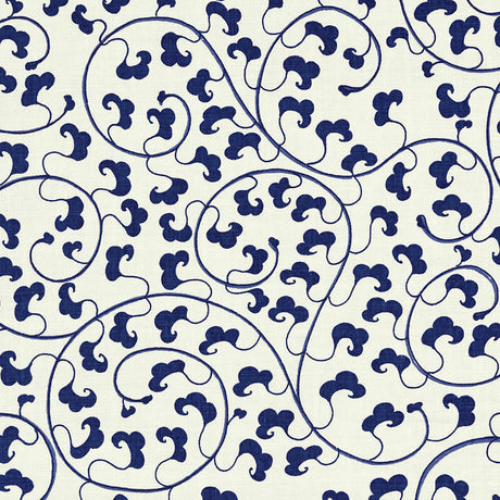 Schumacher 819B39 CHINABERRY in DELFT Fabric - RAOUL TEXTILE