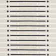 Schumacher Serapo Rustic Weave Carbon & Ivory Fabric - Eade's Wallpaper