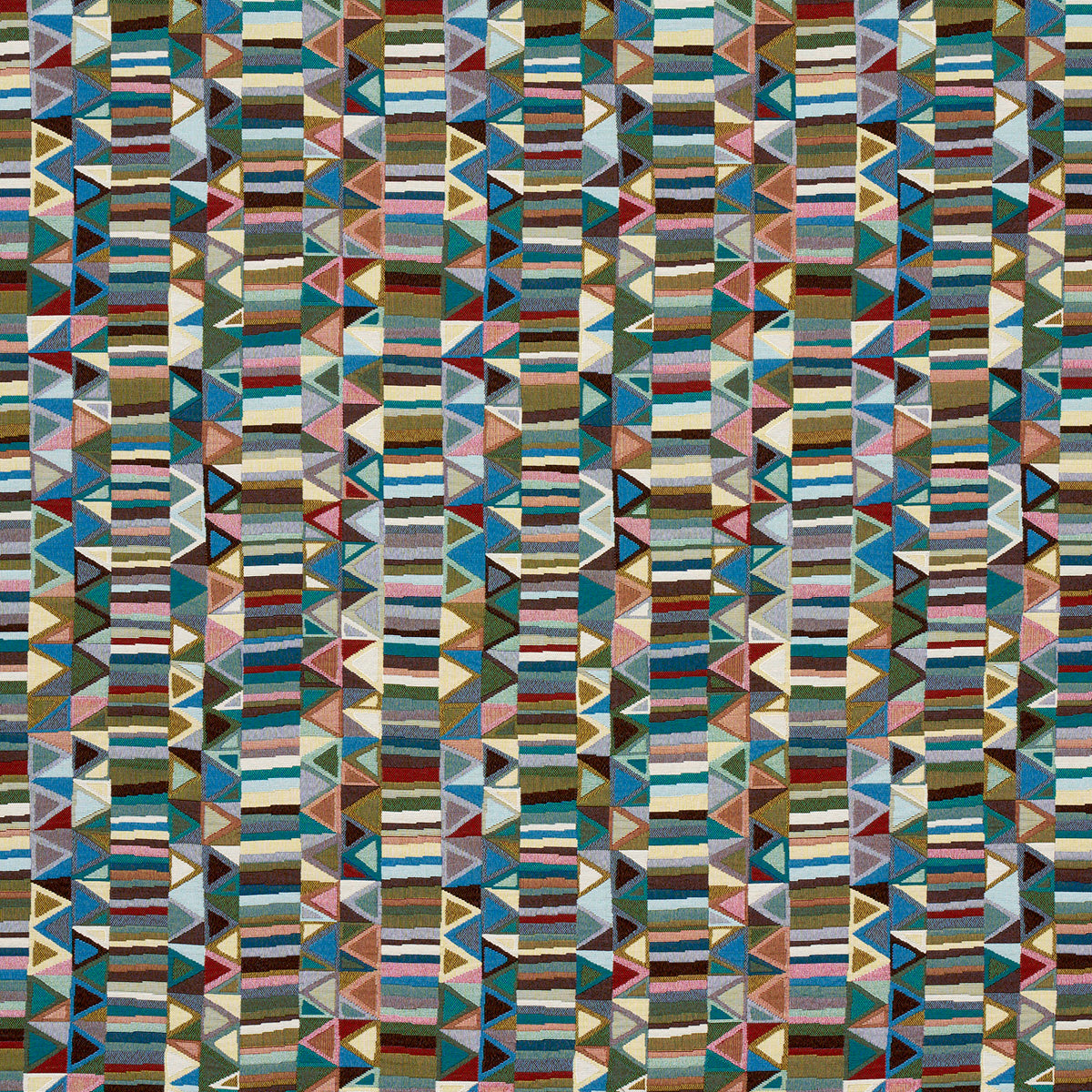 Schumacher Bizantino Quilted Weave Peacock Fabric