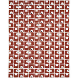Schumacher Den Appliqué Clay Fabric