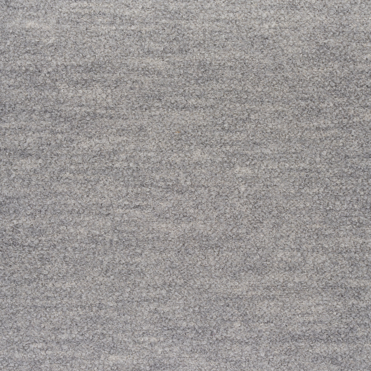 Schumacher Oskar Alpaca Wool Bouclé Grey Fabric - Eade's Wallpaper