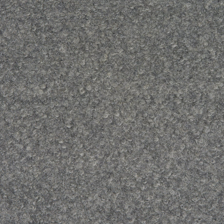 Schumacher Teddy Wool Bouclé Grey Fabric - Eade's Wallpaper