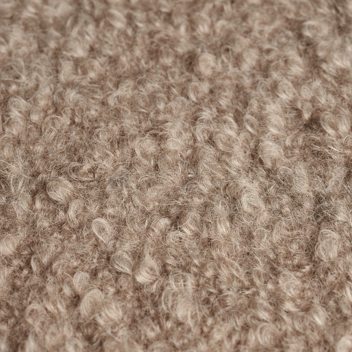 Schumacher Teddy Wool Bouclé Fawn Fabric - Eade's Wallpaper