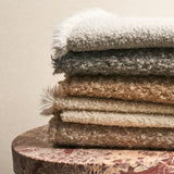 Schumacher Teddy Wool Bouclé Fawn Fabric - Eade's Wallpaper