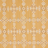 Schumacher Kalindi Embroidery Saffron Fabric