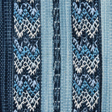 Schumacher Aravali Patchwork Denim And Indigo Fabric
