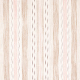 Schumacher Mirza Ikat Stripe Blush On Natural Fabric - Eade's Wallpaper