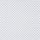 Schumacher Thandie Embroidery Blue On Ivory Fabric - Eade's Wallpaper