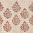 Schumacher 82131 LEILA HAND BLOCK MATKA TAPE in SIENNA Trim 