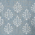 Schumacher 82132 LEILA HAND BLOCK MATKA TAPE in CHAMBRAY Tri