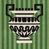 Schumacher Clermont Épinglé Green Fabric