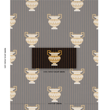 Schumacher Clermont Épinglé Java Fabric
