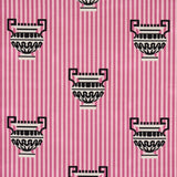 Schumacher Clermont Épinglé Pink Fabric