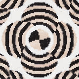 Schumacher Le Moderne Cut Velvet Neutral Fabric - Eade's Wallpaper