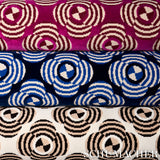 Schumacher Le Moderne Cut Velvet Neutral Fabric - Eade's Wallpaper