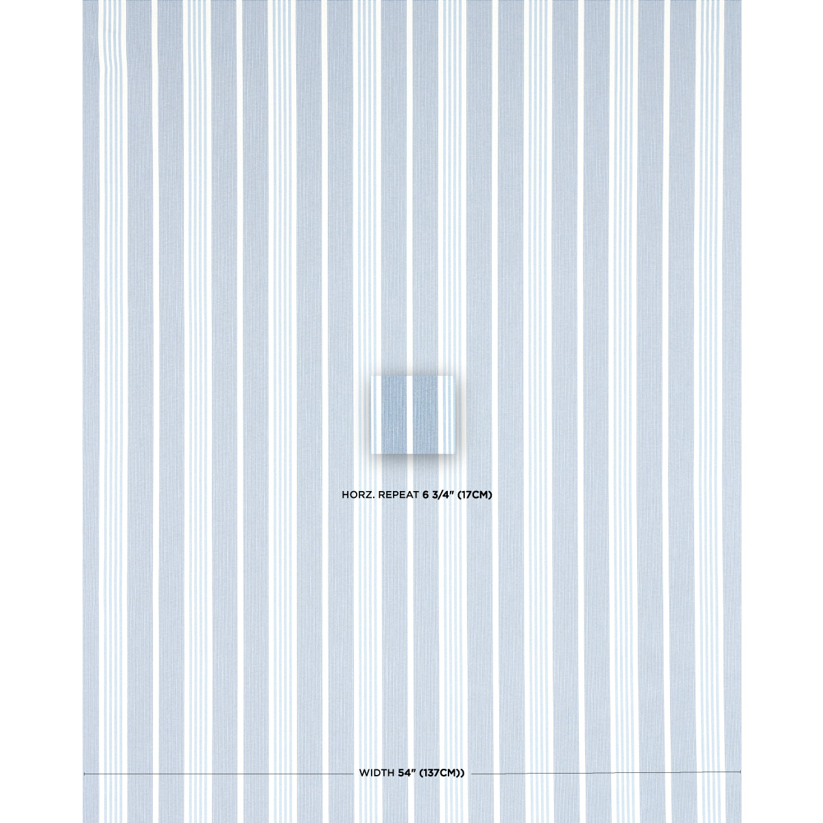 Schumacher Hampton Stripe Indoor/Outdoor Pool Fabric