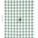 Schumacher Picnic Indoor/Outdoor Emerald Fabric - Eade's Wallpaper