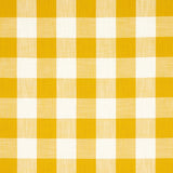 Schumacher Picnic Indoor/Outdoor Canary Fabric - Eade's Wallpaper