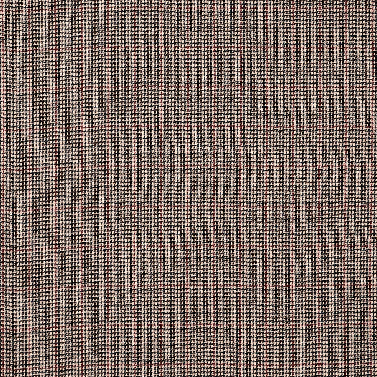 Schumacher Aldridge Wool Houndstooth Brown Fabric