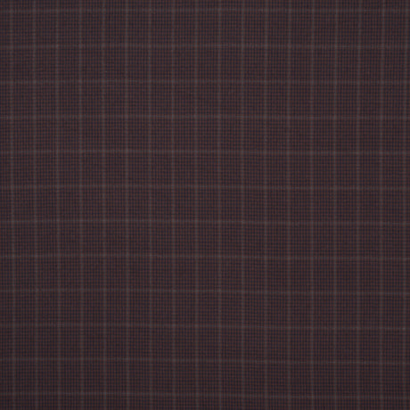 Schumacher Aldridge Wool Houndstooth Burgundy Fabric