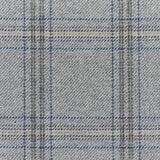 Schumacher Blackburn Merino Plaid Grey Fabric