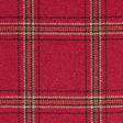 Schumacher 82345 BLACKBURN MERINO PLAID in CRIMSON Fabric - 