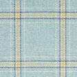Schumacher 82347 BLACKBURN MERINO PLAID in ROBIN'S EGG Fabri