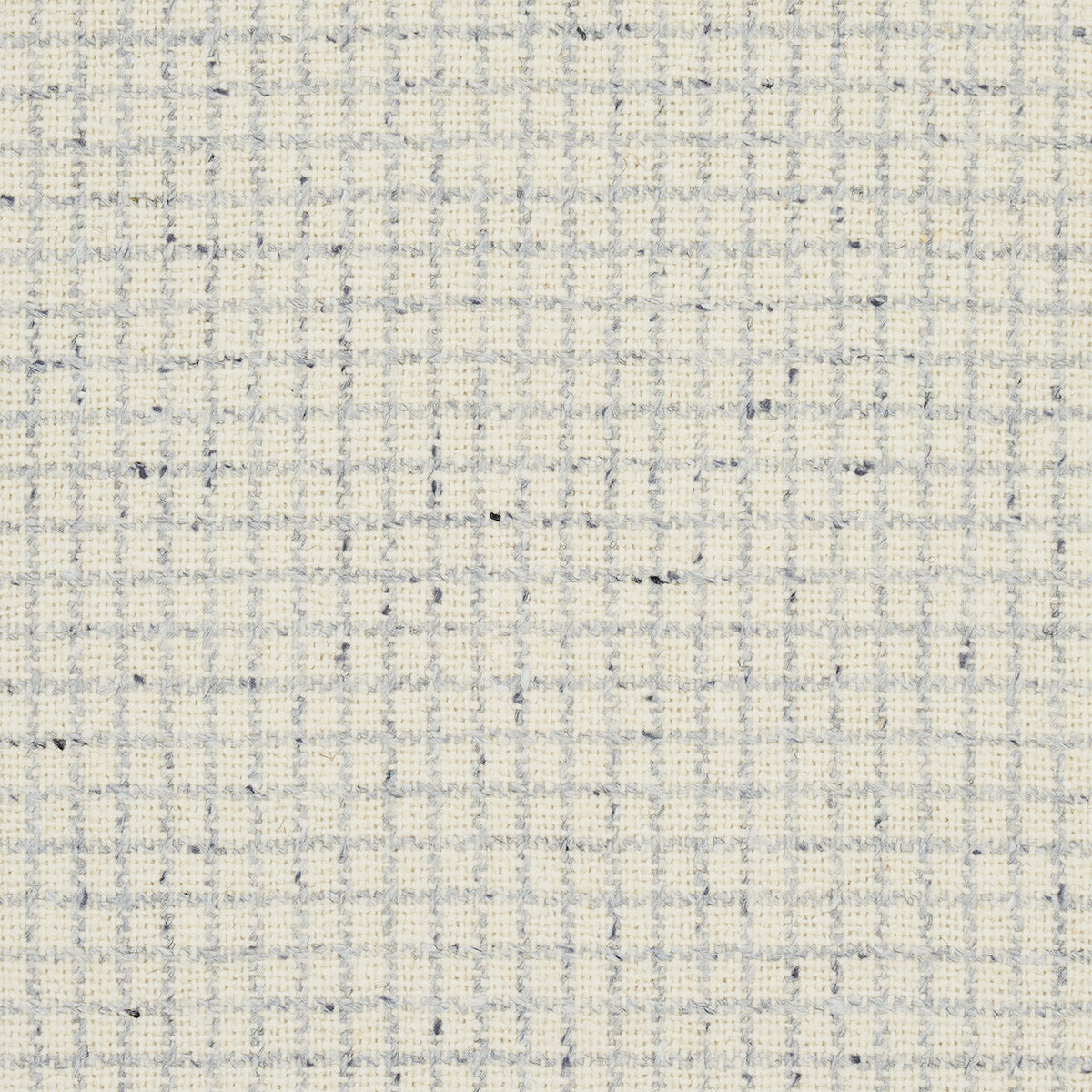 Schumacher Hudson Wool Check Ivory Fabric