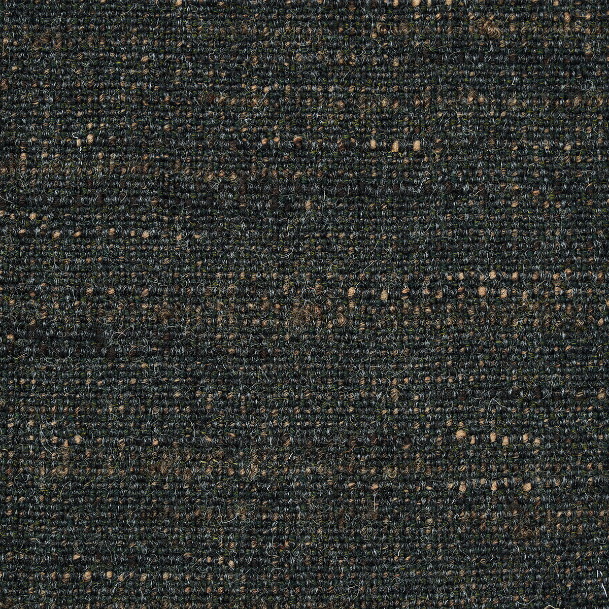 Schumacher Atlas Wool Texture Charcoal Fabric