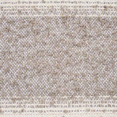 Schumacher Jessen Alpaca Stripe Fog Fabric