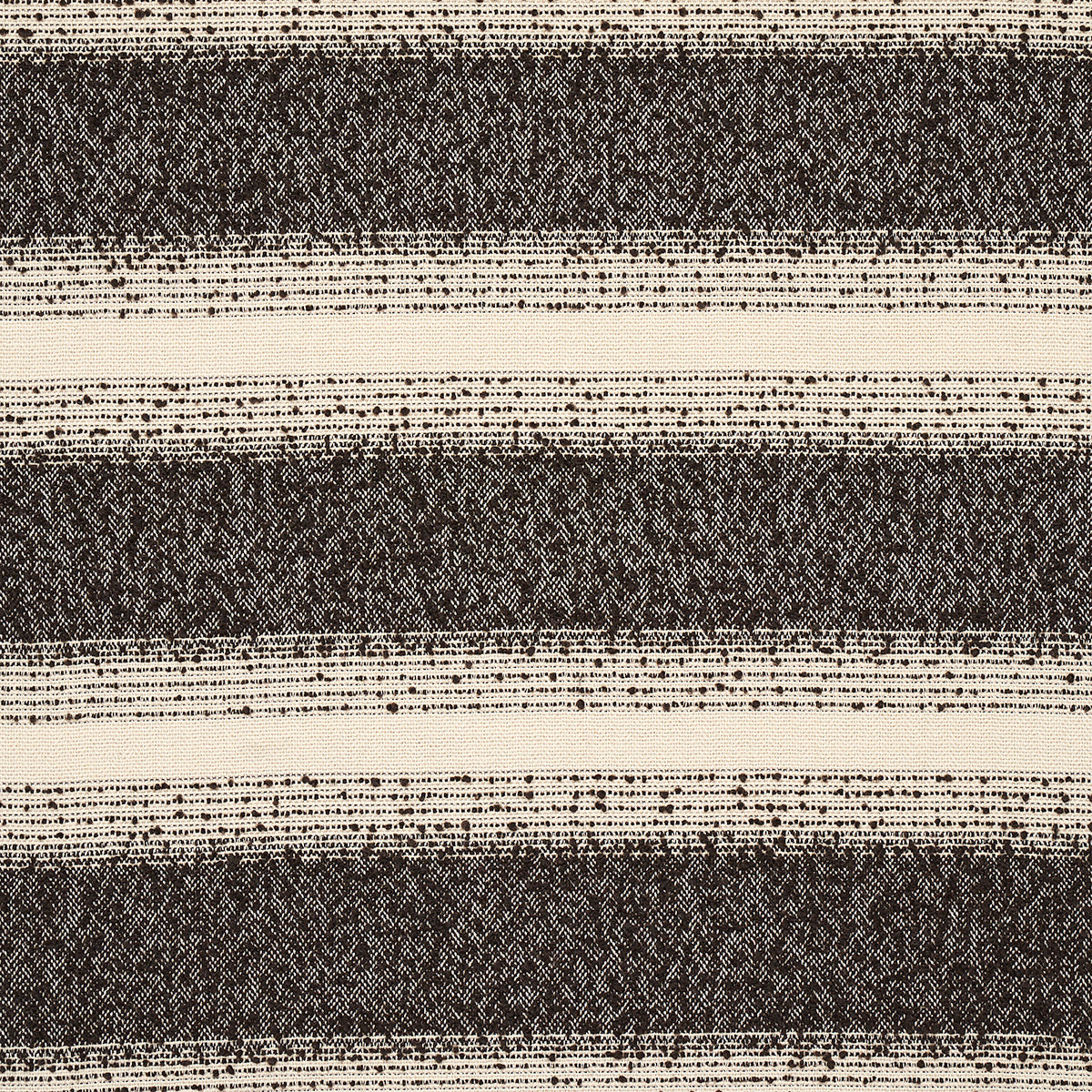 Schumacher Jessen Alpaca Stripe Brown Fabric