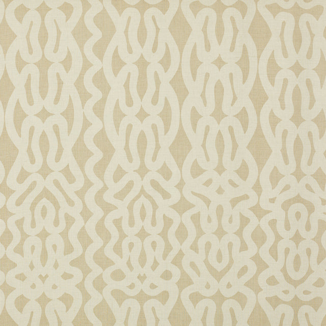Schumacher 823N14 SURINAME in NATURAL Fabric - RAOUL TEXTILE