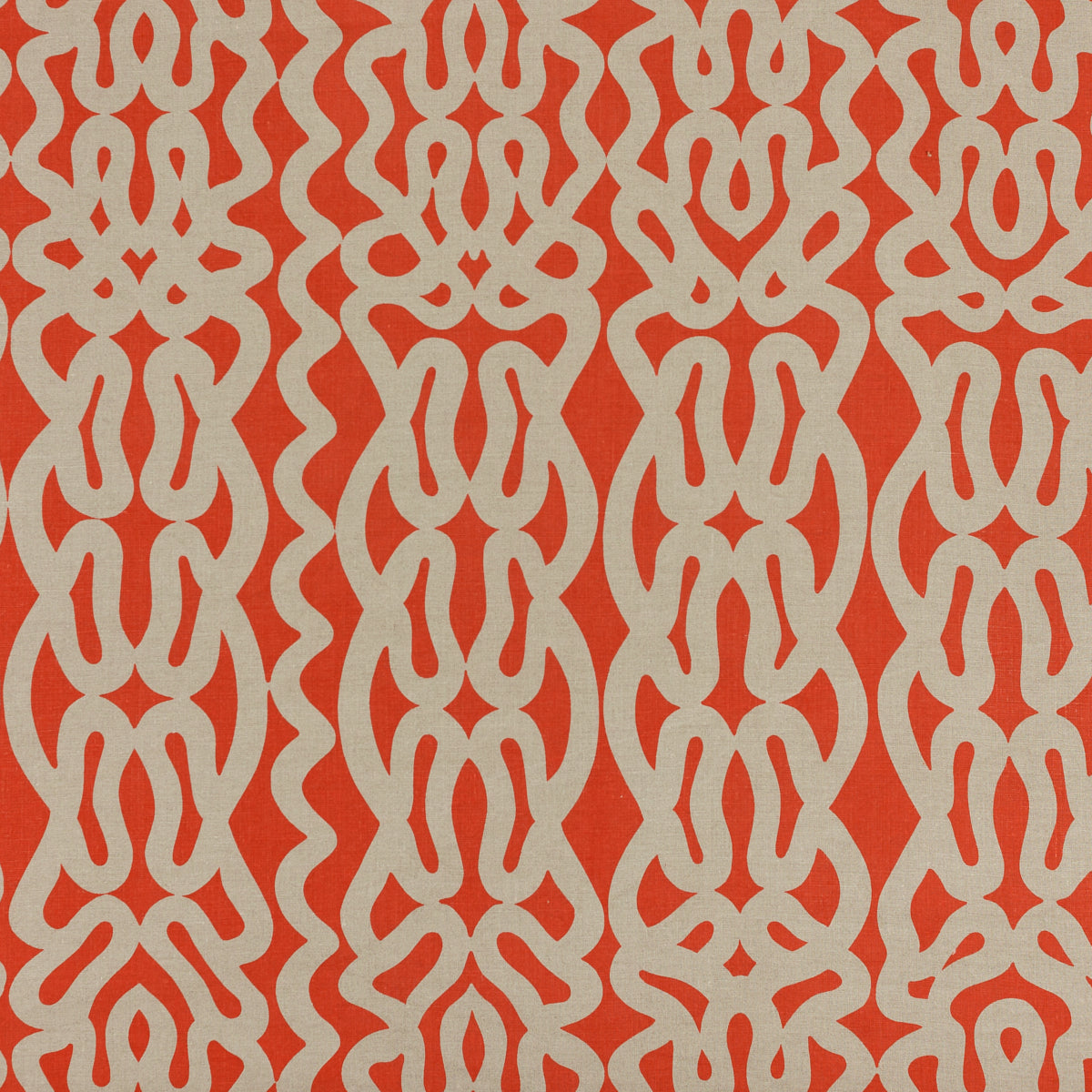 Schumacher 823U87 SURINAME in CAYENNE Fabric - RAOUL TEXTILE