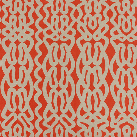 Schumacher 823U87 SURINAME in CAYENNE Fabric - RAOUL TEXTILE