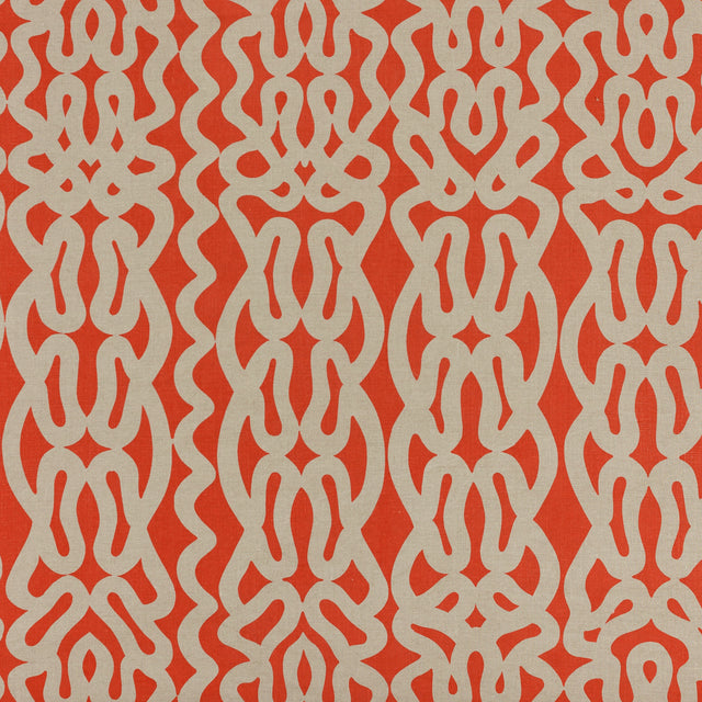 Schumacher 823U87 SURINAME in CAYENNE Fabric - RAOUL TEXTILE