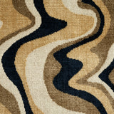 Schumacher Swirl Velvet Neutral Fabric - Eade's Wallpaper