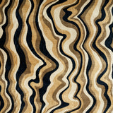 Schumacher Swirl Velvet Neutral Fabric - Eade's Wallpaper