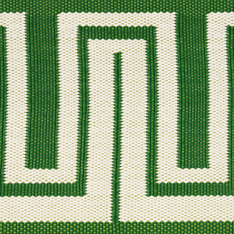 Schumacher 82441 ZEUS INDOOR/OUTDOOR TAPE in GREEN Trim - MA