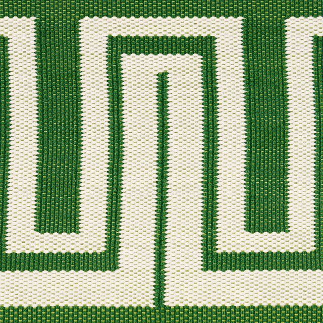 Schumacher 82441 ZEUS INDOOR/OUTDOOR TAPE in GREEN Trim - MA