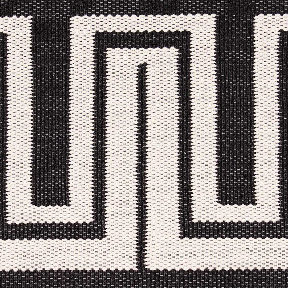 Schumacher 82442 ZEUS INDOOR/OUTDOOR TAPE in BLACK Trim - MA